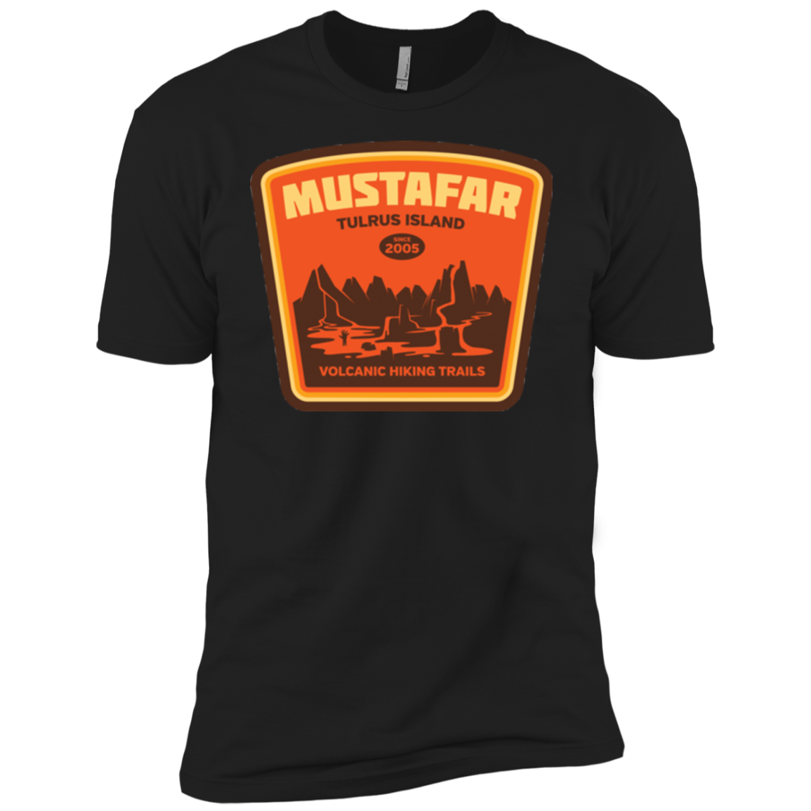 Volcanic Hiking Trails Boys Premium T-Shirt