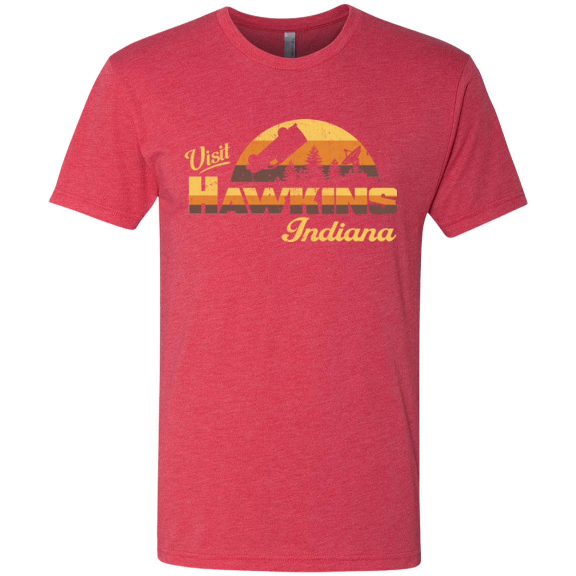 Visit Hawkins Men's Triblend T-Shirt