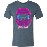 Spartan Helmet 80's Men's Triblend T-Shirt