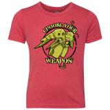 CHOOSE YOUR WEAPON Youth Triblend T-Shirt