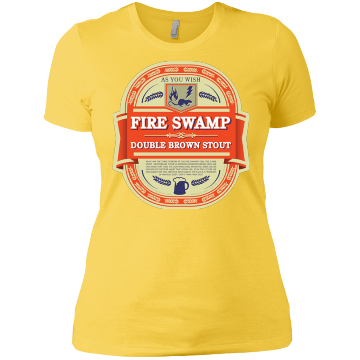 Fire Swamp Ale Women's Premium T-Shirt