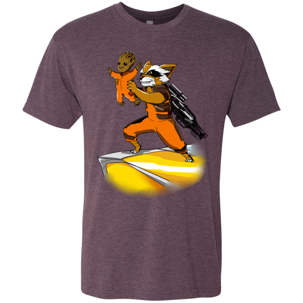 Baby Groot Men's Triblend T-Shirt