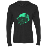 Messy Rescue Triblend Long Sleeve Hoodie Tee