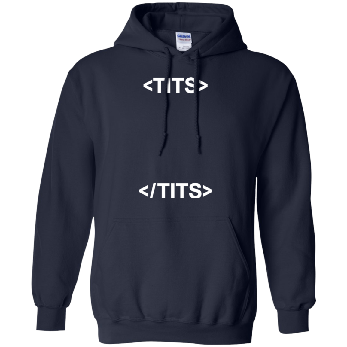 Tits Pullover Hoodie