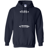 Tits Pullover Hoodie