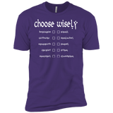 Choose wisely Men's Premium T-Shirt