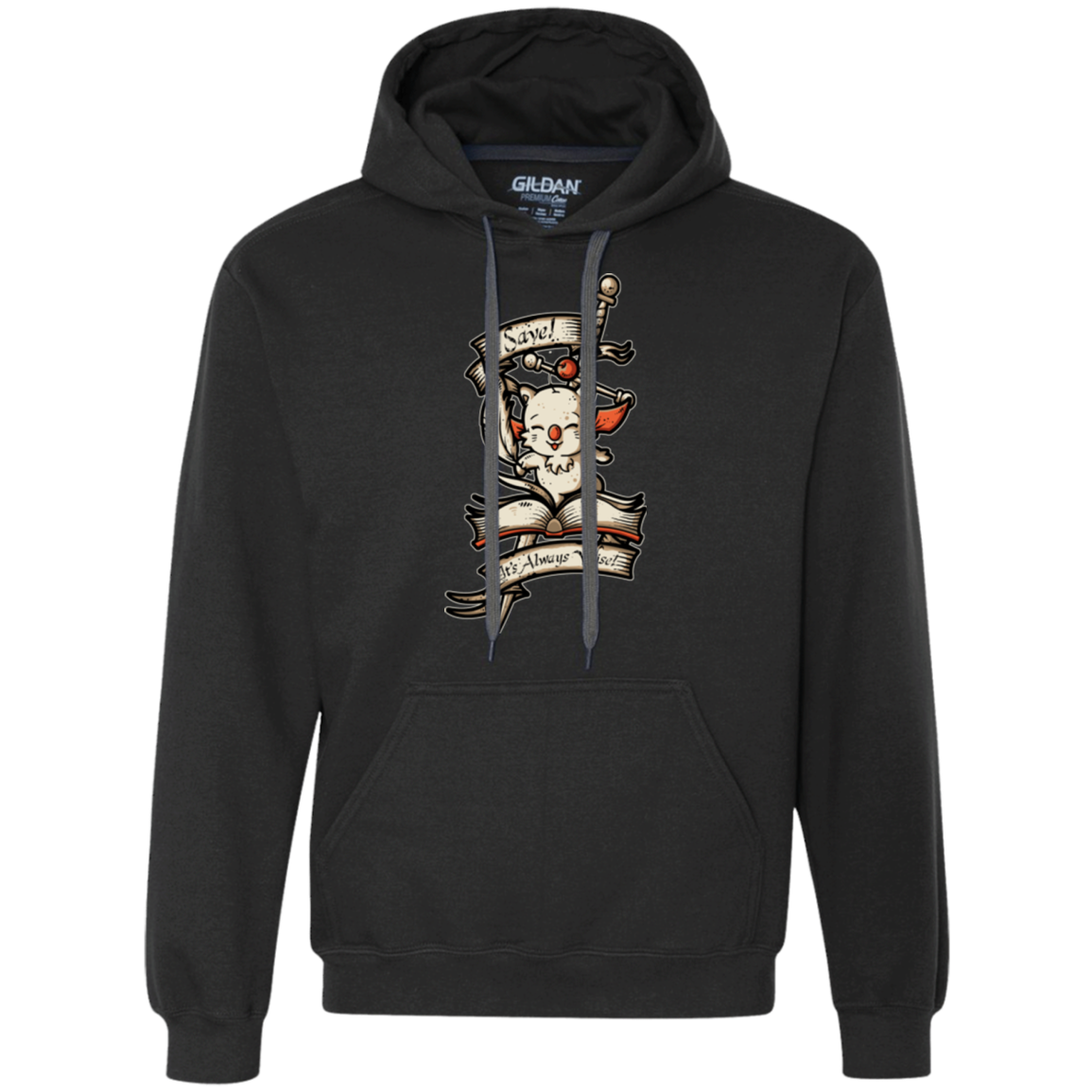 FANTASY SAVE POINT Premium Fleece Hoodie