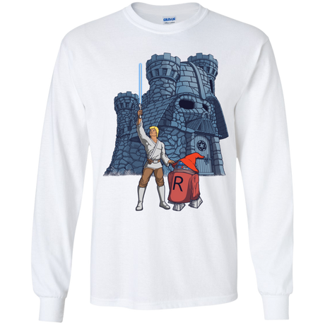 Darthskull Castle Youth Long Sleeve T-Shirt