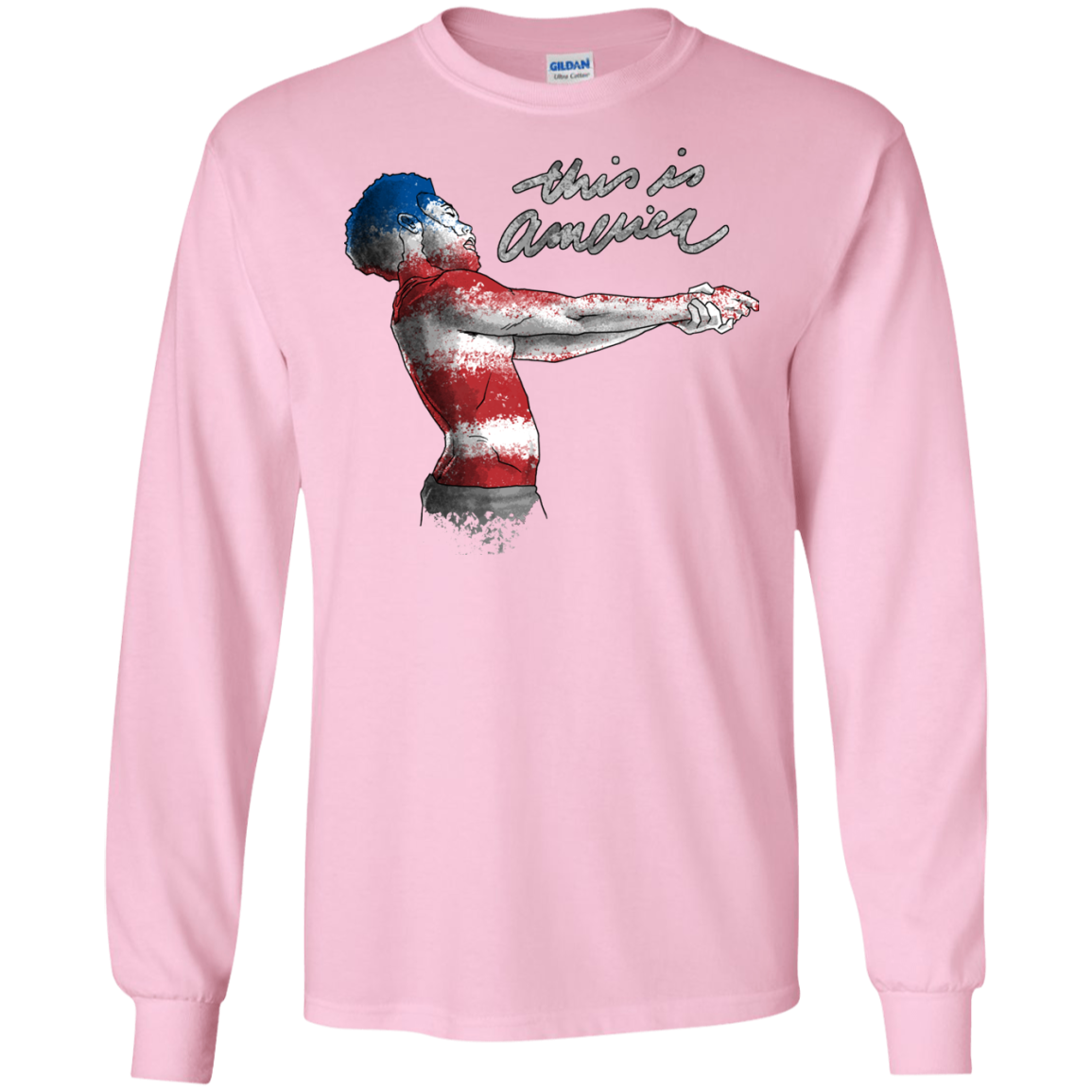 America Men's Long Sleeve T-Shirt