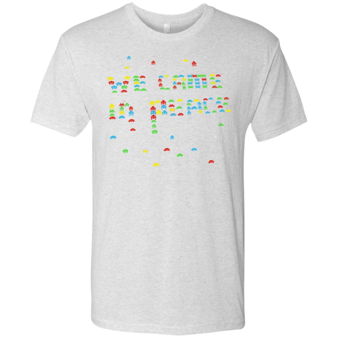 We came in peace Men's Triblend T-Shirt