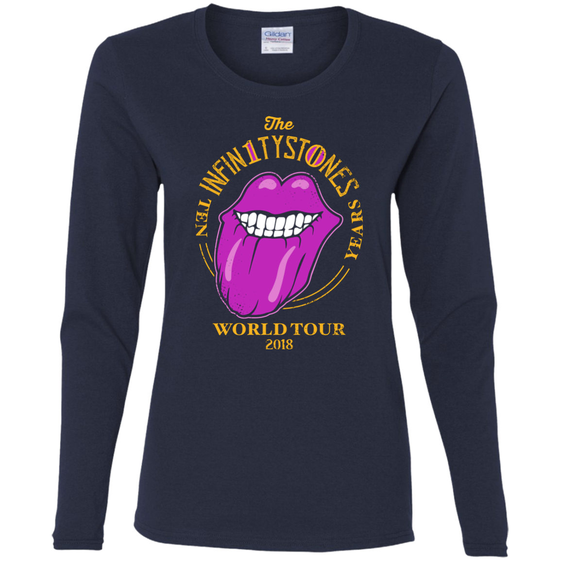 Stones World Tour Women's Long Sleeve T-Shirt