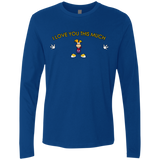 I Love You This Much Men's Premium Long Sleeve