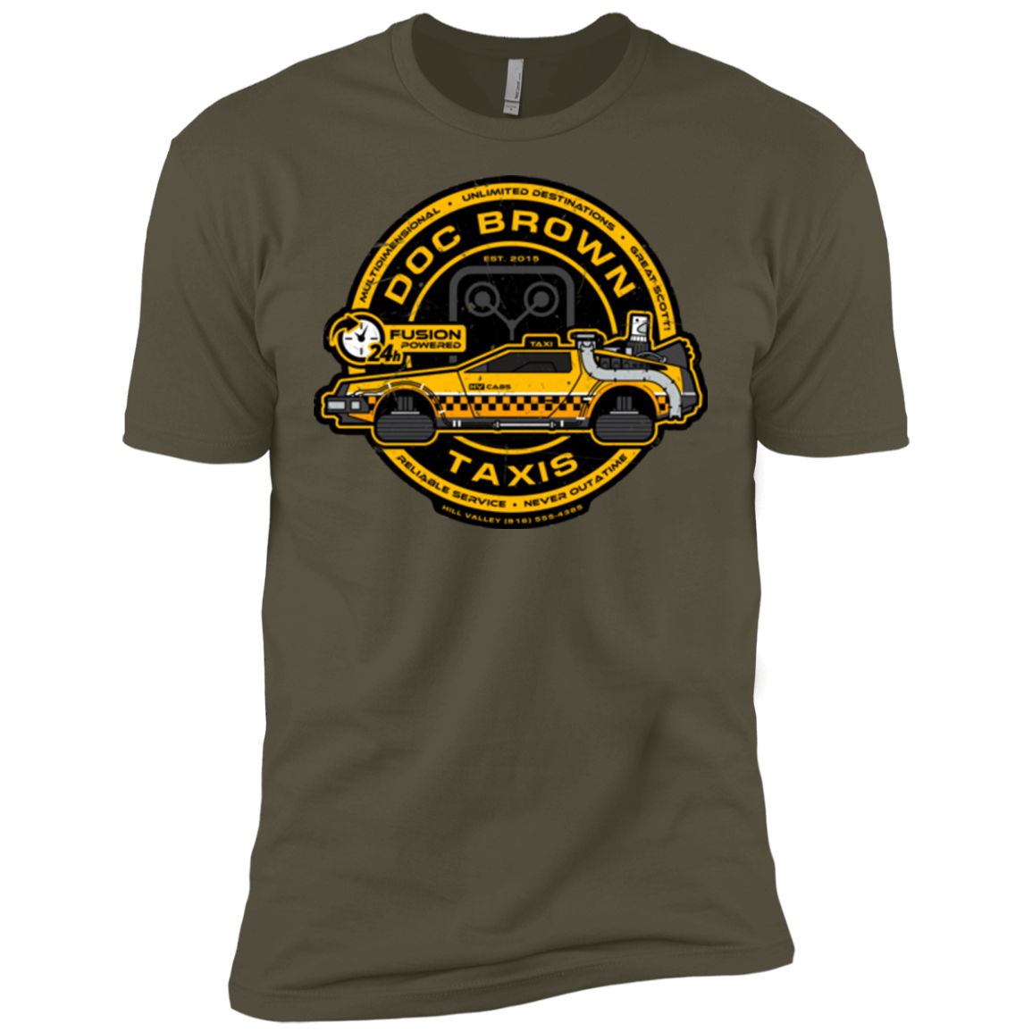Doc Brown Taxis Men's Premium T-Shirt