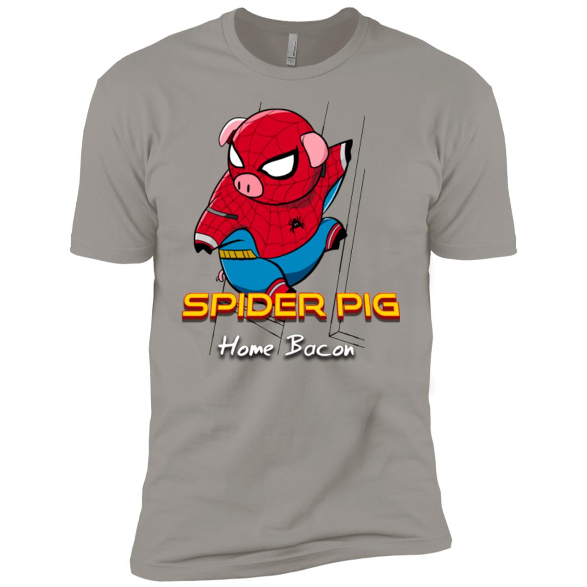 Spider Pig Build Line Boys Premium T-Shirt