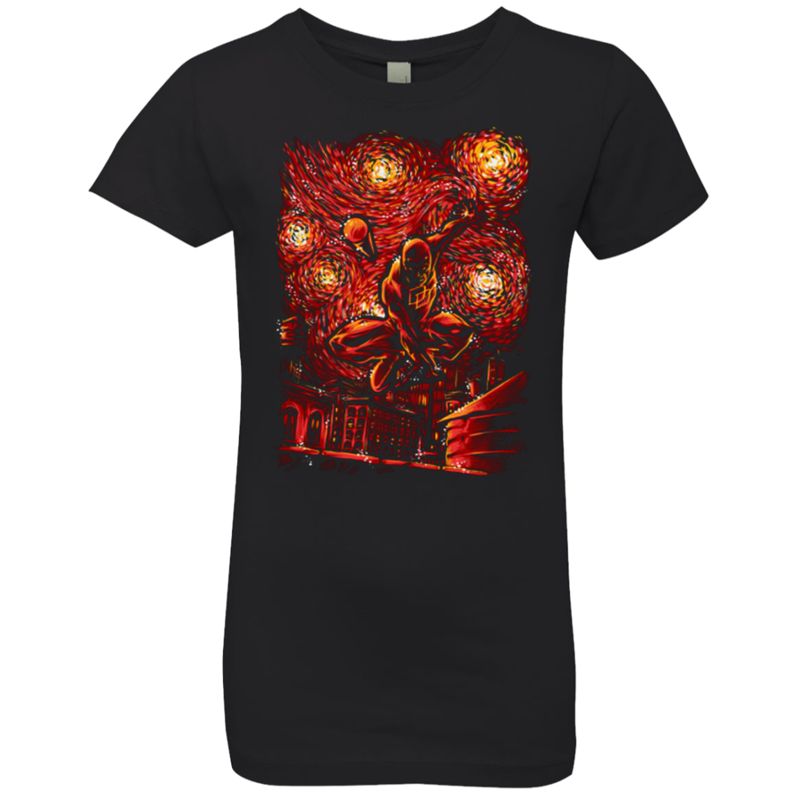 World On Fire Girls Premium T-Shirt