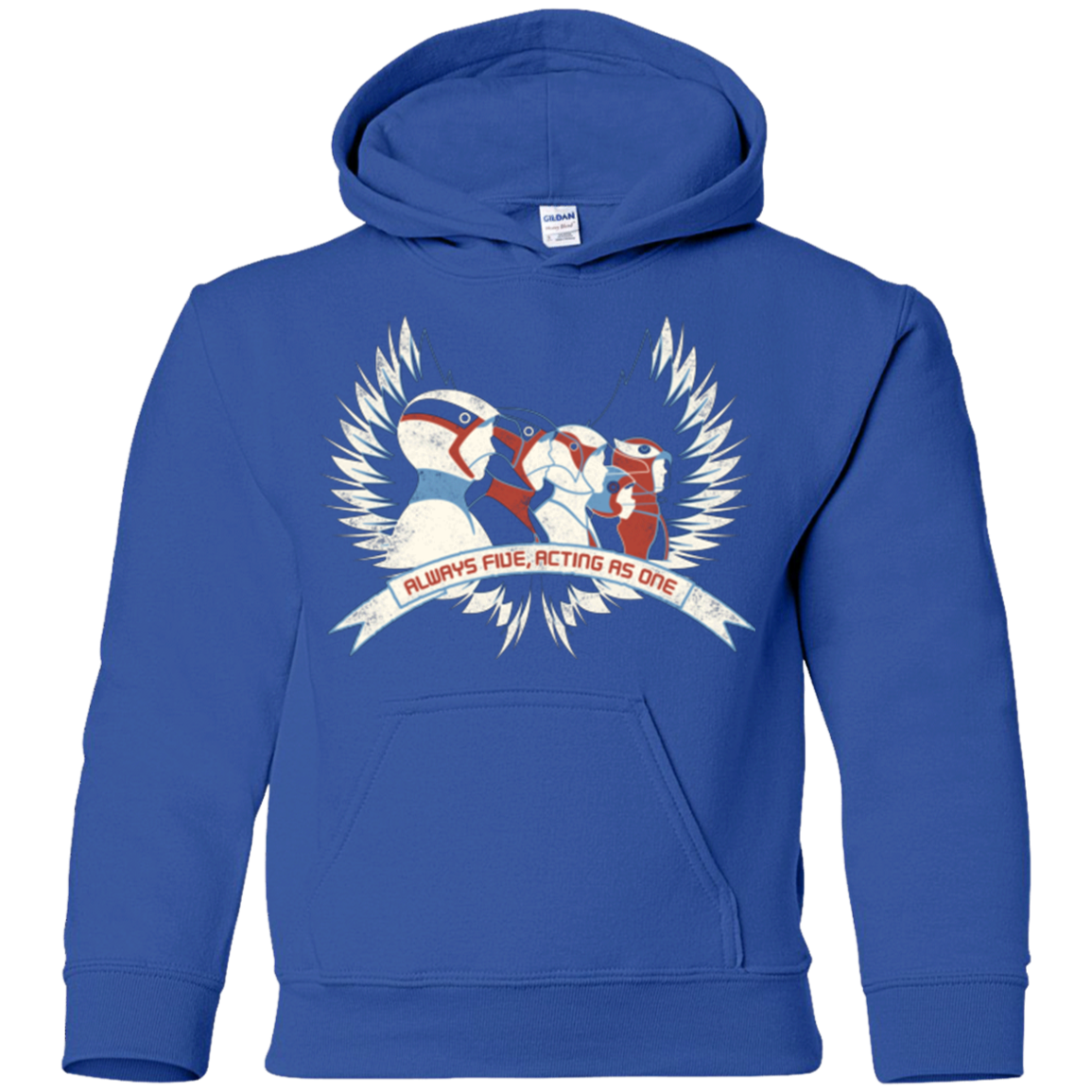 Always Five Acting As One Youth Hoodie