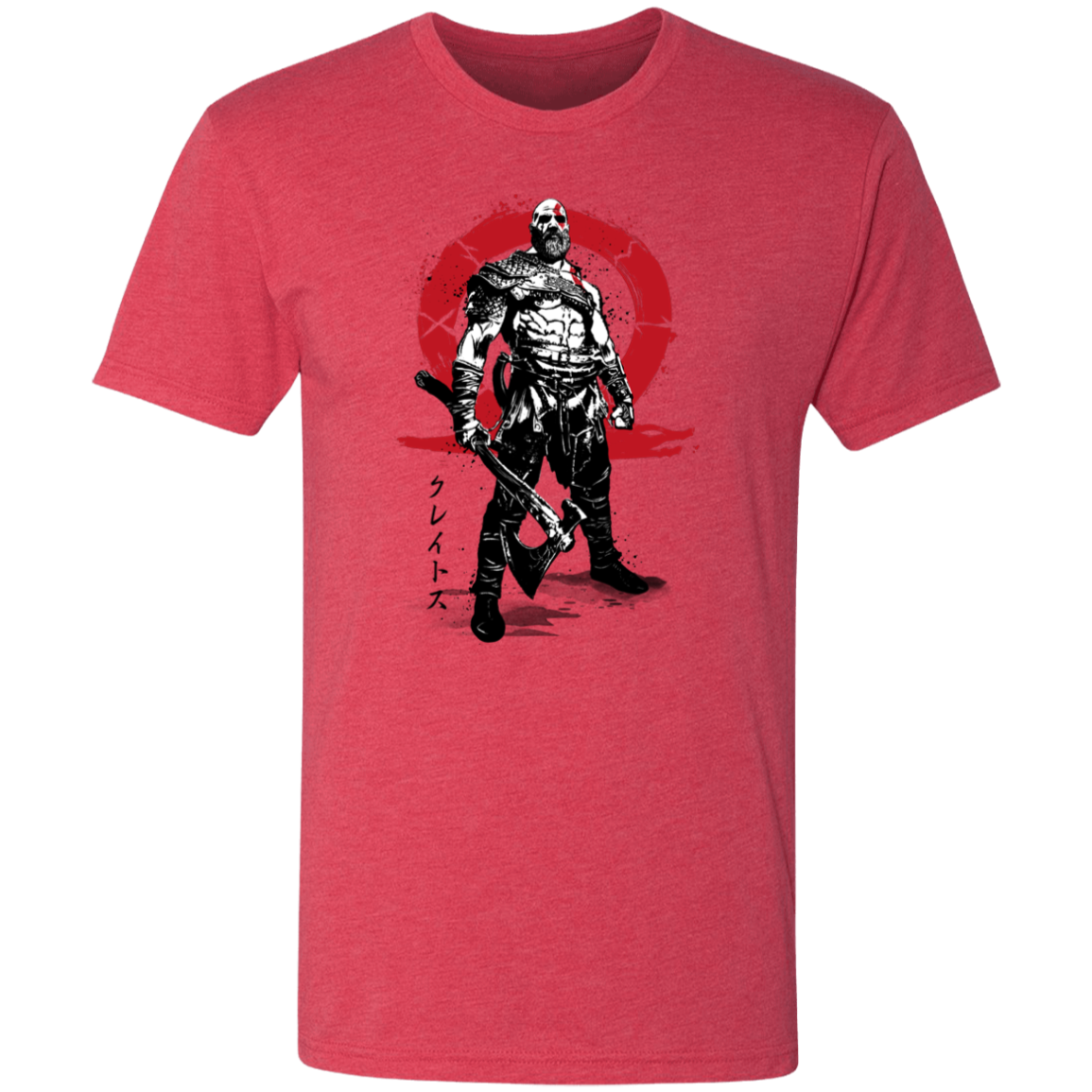 Killer of Gods sumi-e Men's Triblend T-Shirt