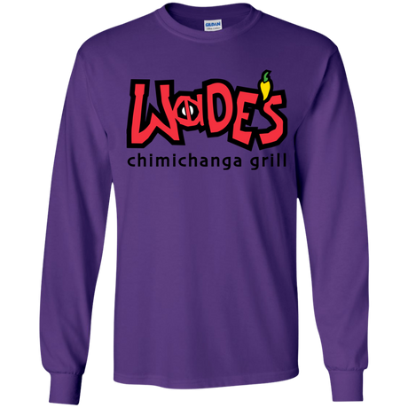 Wades Grill Youth Long Sleeve T-Shirt