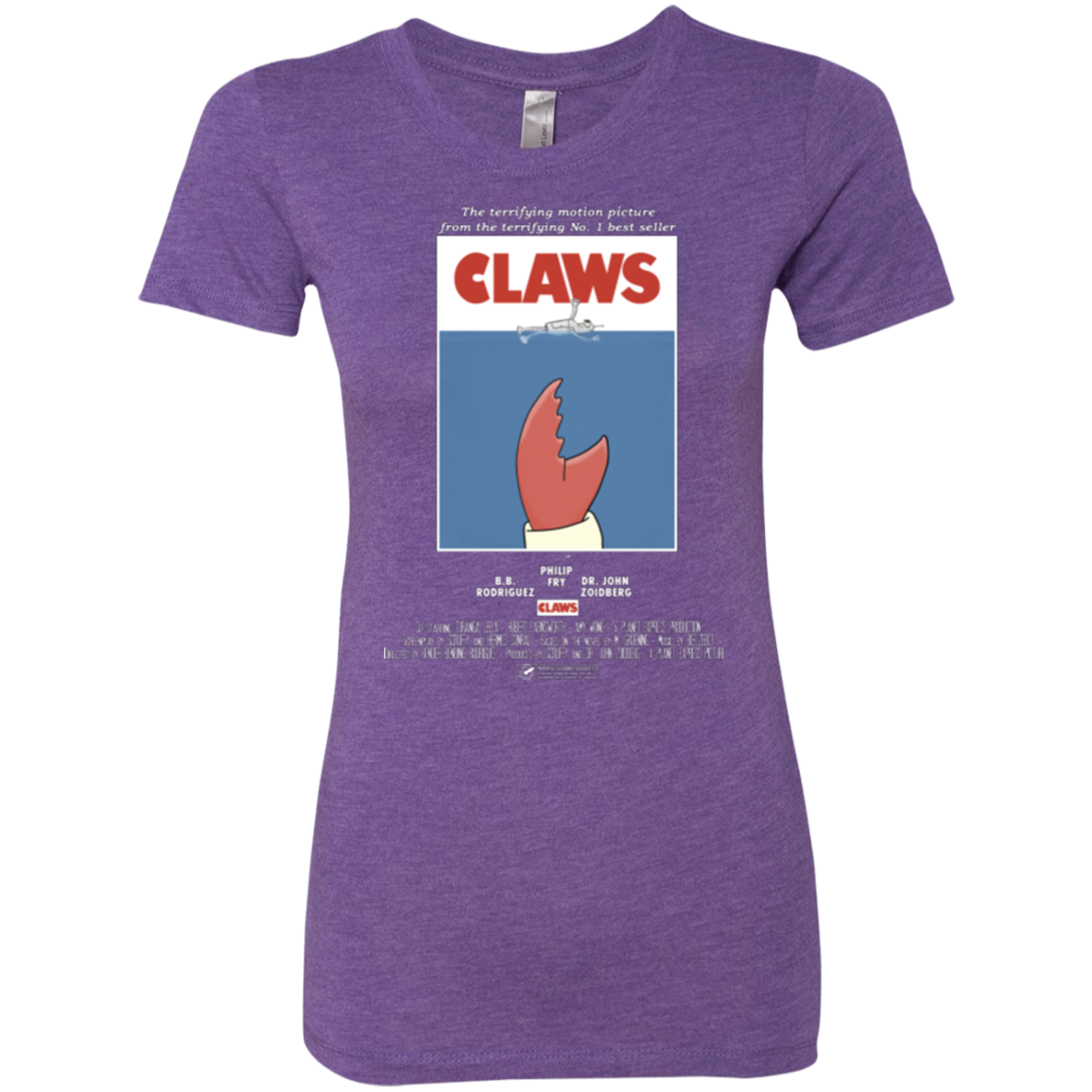 Claws Movie Poster Women's Triblend T-Shirt