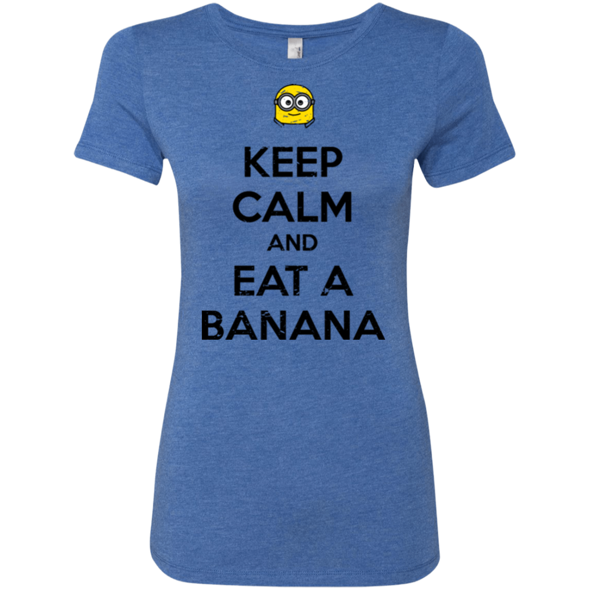 Keep Calm Banana Women's Triblend T-Shirt