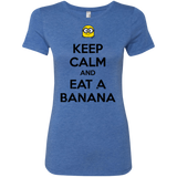 Keep Calm Banana Women's Triblend T-Shirt