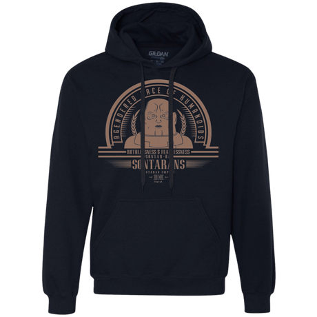 Who Villains Sontarans Premium Fleece Hoodie