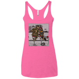 The Runaways Women's Triblend Racerback Tank