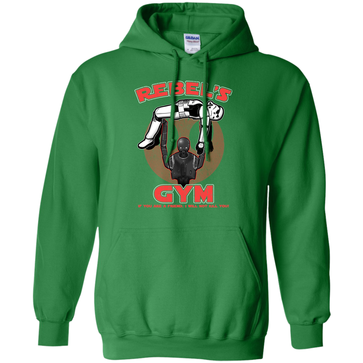 Rebel's Gym Pullover Hoodie