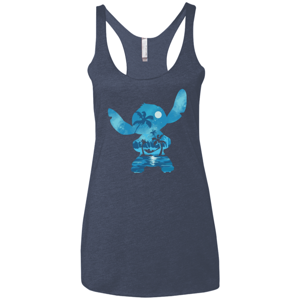 Ohana Portrait Women's Triblend Racerback Tank