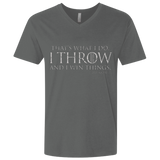 I Throw Men's Premium V-Neck