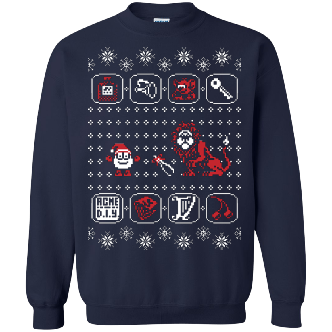 Santa Of The Yolkfolk Crewneck Sweatshirt