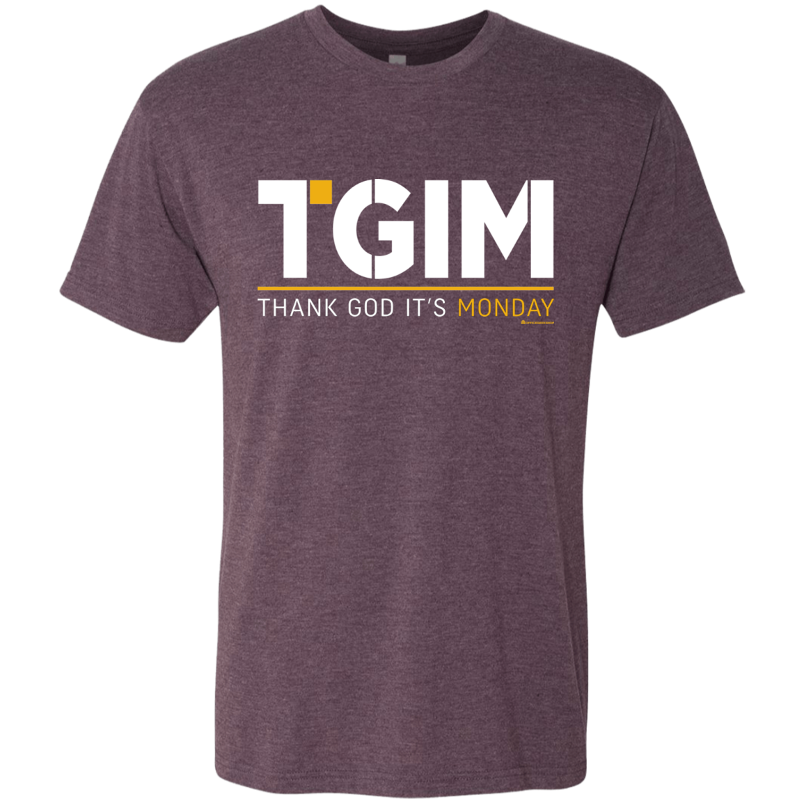 Thank God Its Monday Men's Triblend T-Shirt