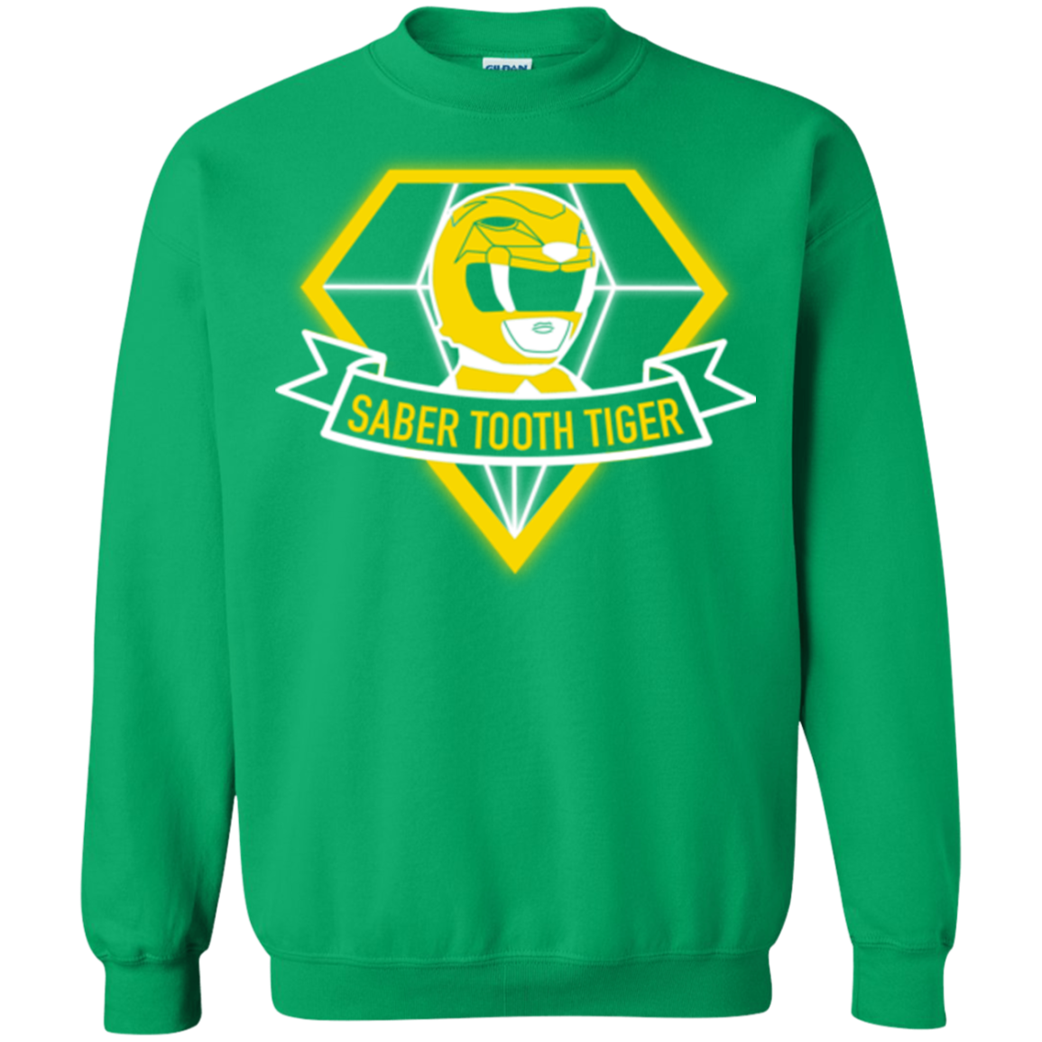 Saber Tooth Tiger Crewneck Sweatshirt