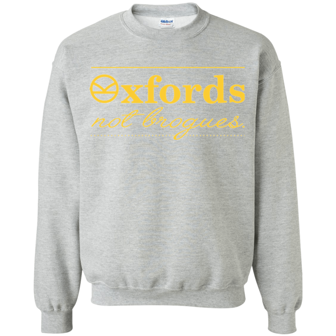 Oxfords Not Brogues Crewneck Sweatshirt