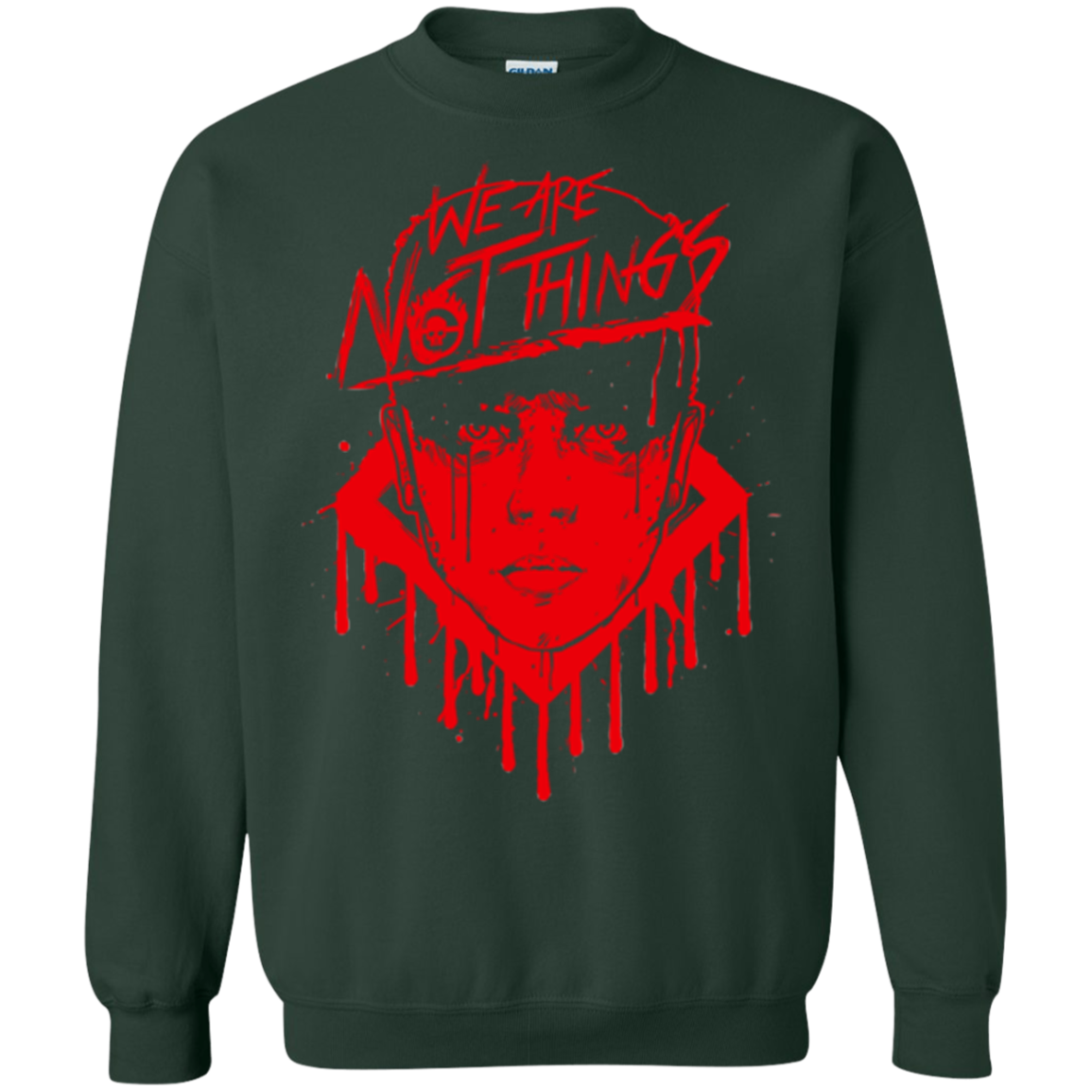 We Are Not Things Crewneck Sweatshirt