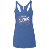 Cleric Women's Triblend Racerback Tank