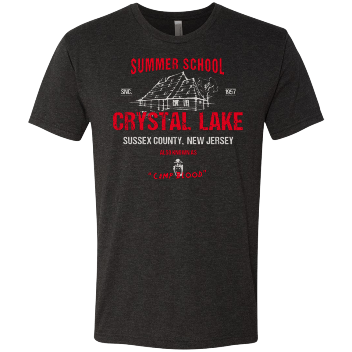Crystal Lake summer school Men's Triblend T-Shirt