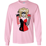 T-Shirts Light Pink / YS Harley Youth Long Sleeve T-Shirt
