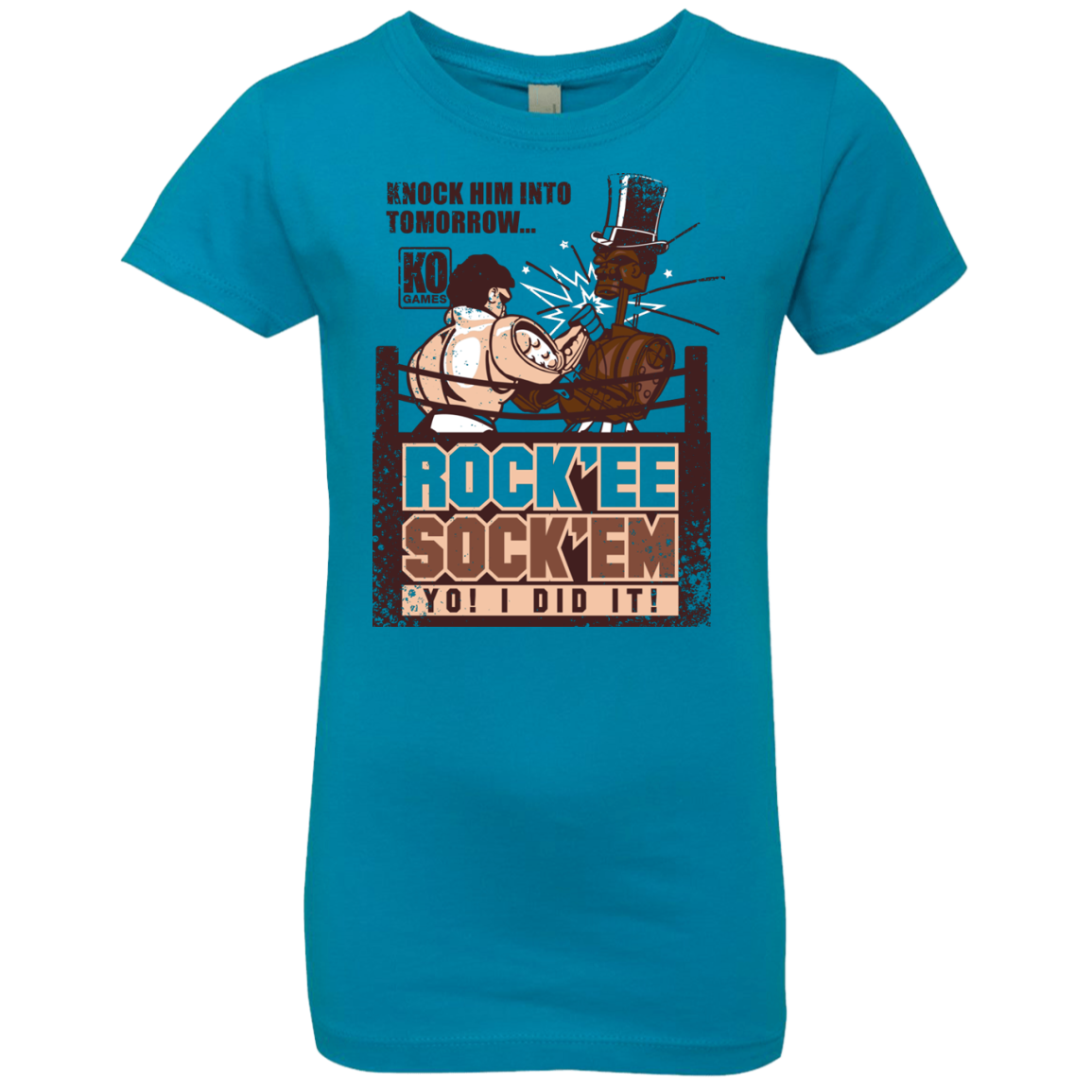 Rockee Sockem Girls Premium T-Shirt
