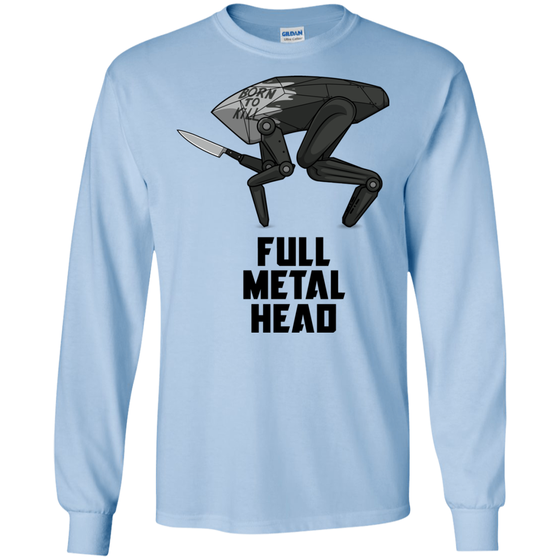 Full Metal Head Men's Long Sleeve T-Shirt