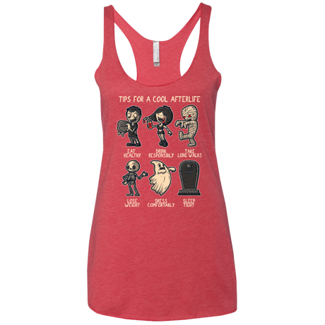 Cool Afterlife Women's Triblend Racerback Tank