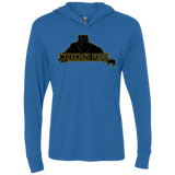 Wakandas Pride Triblend Long Sleeve Hoodie Tee