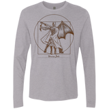 Vitruvian Bats Men's Premium Long Sleeve