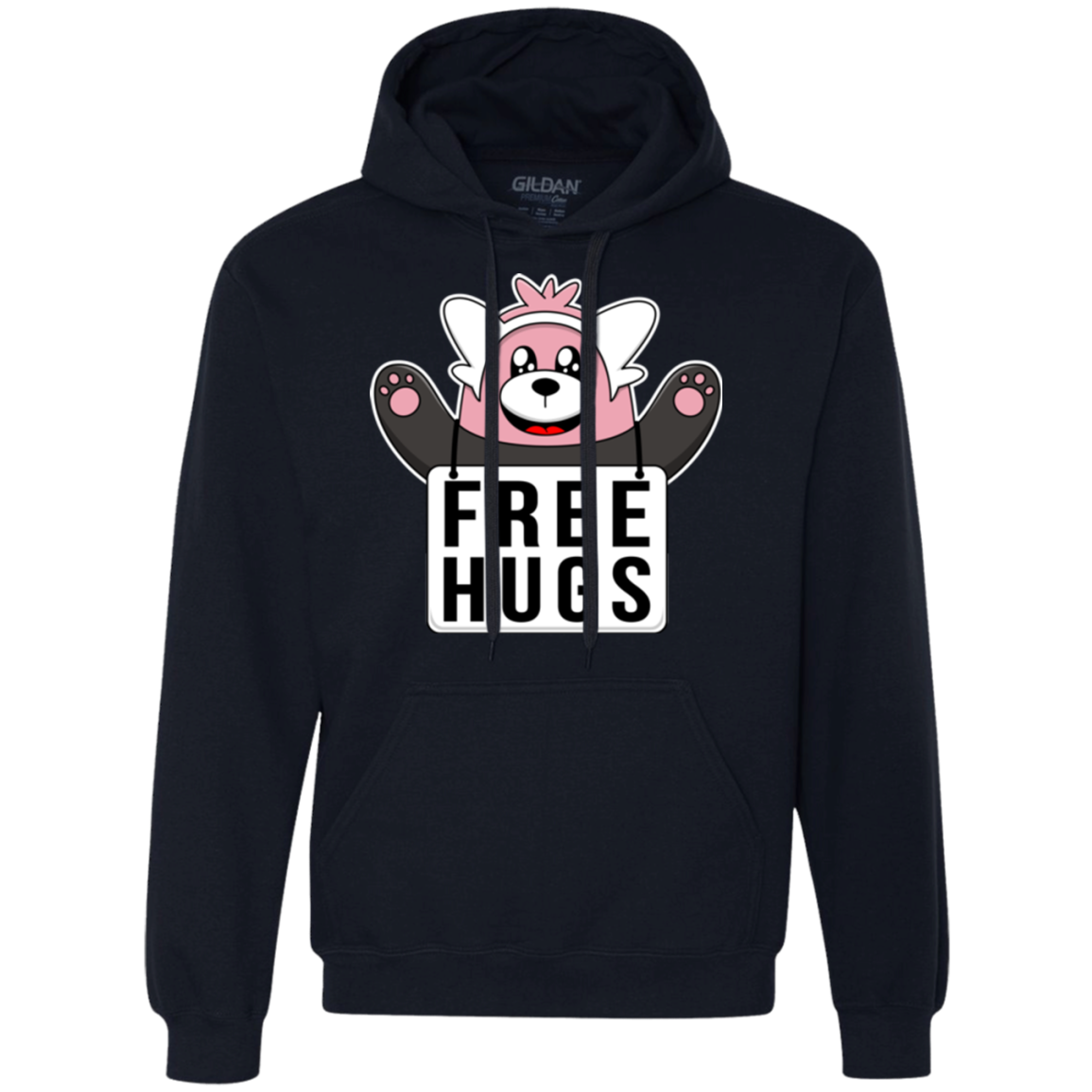 Free Hugs Premium Fleece Hoodie
