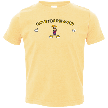 I Love You This Much Toddler Premium T-Shirt