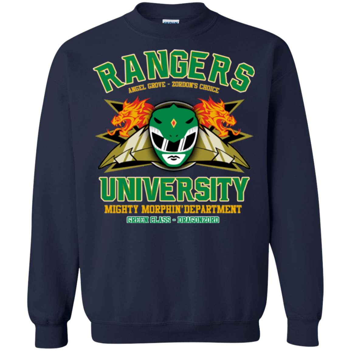 Rangers U Green Ranger Crewneck Sweatshirt