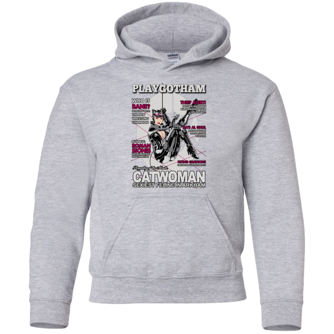 Catwoman PlayGotham Youth Hoodie