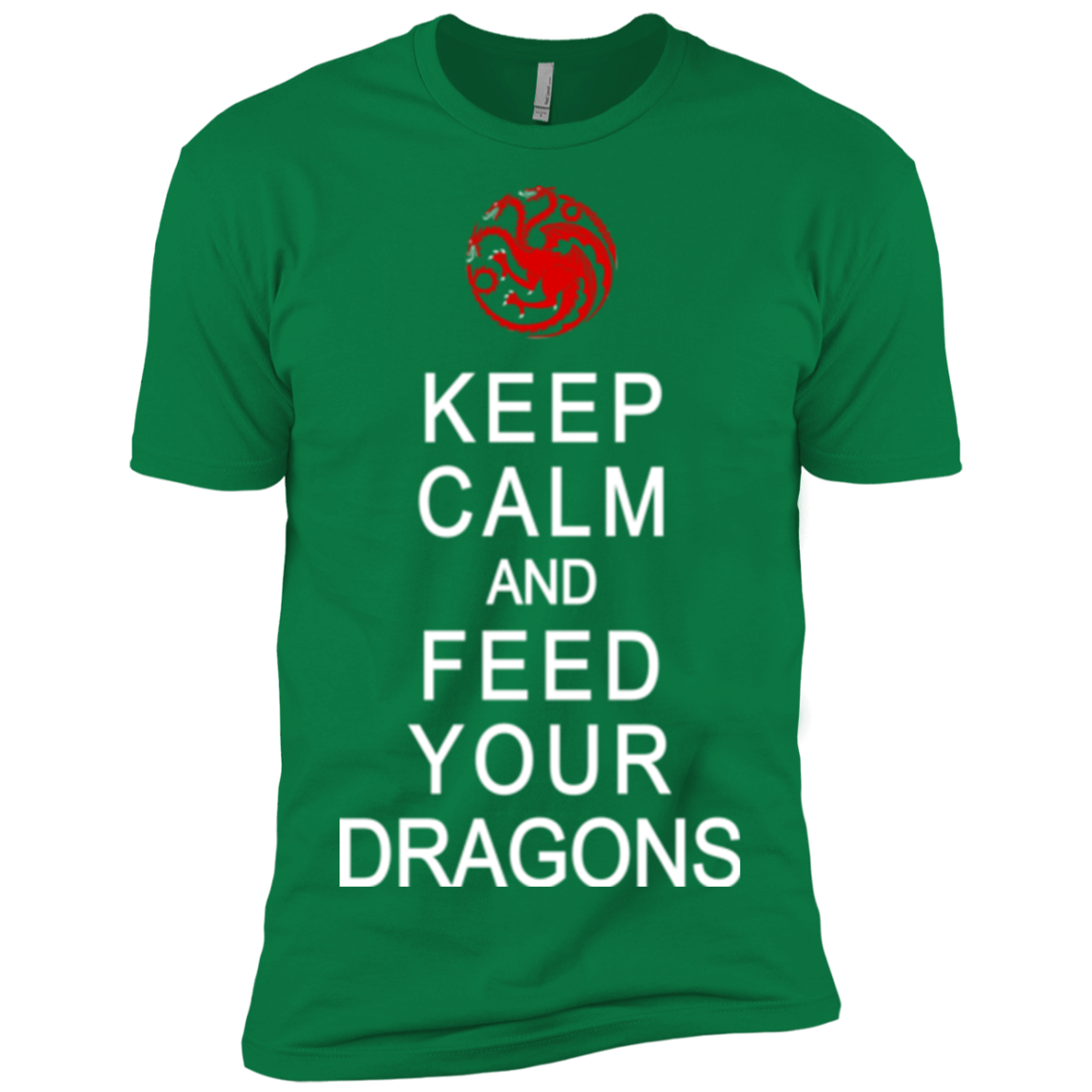 Feed dragons Men's Premium T-Shirt