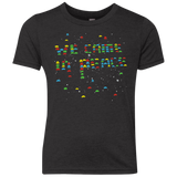 We came in peace Youth Triblend T-Shirt
