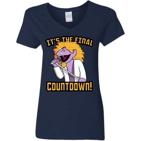 The Final Countdown Women's V-Neck T-Shirt